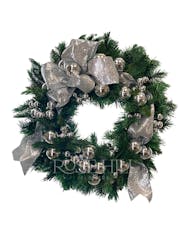 Silver Adorned Wreath