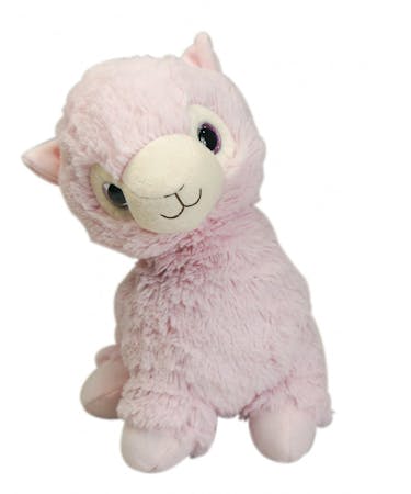Cozy Plush Pink Llama